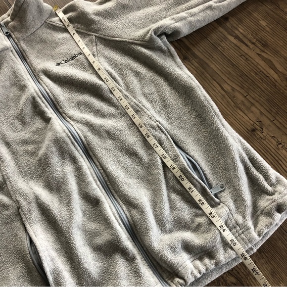 Columbia fleece zip up jacket - Picture 11 of 14